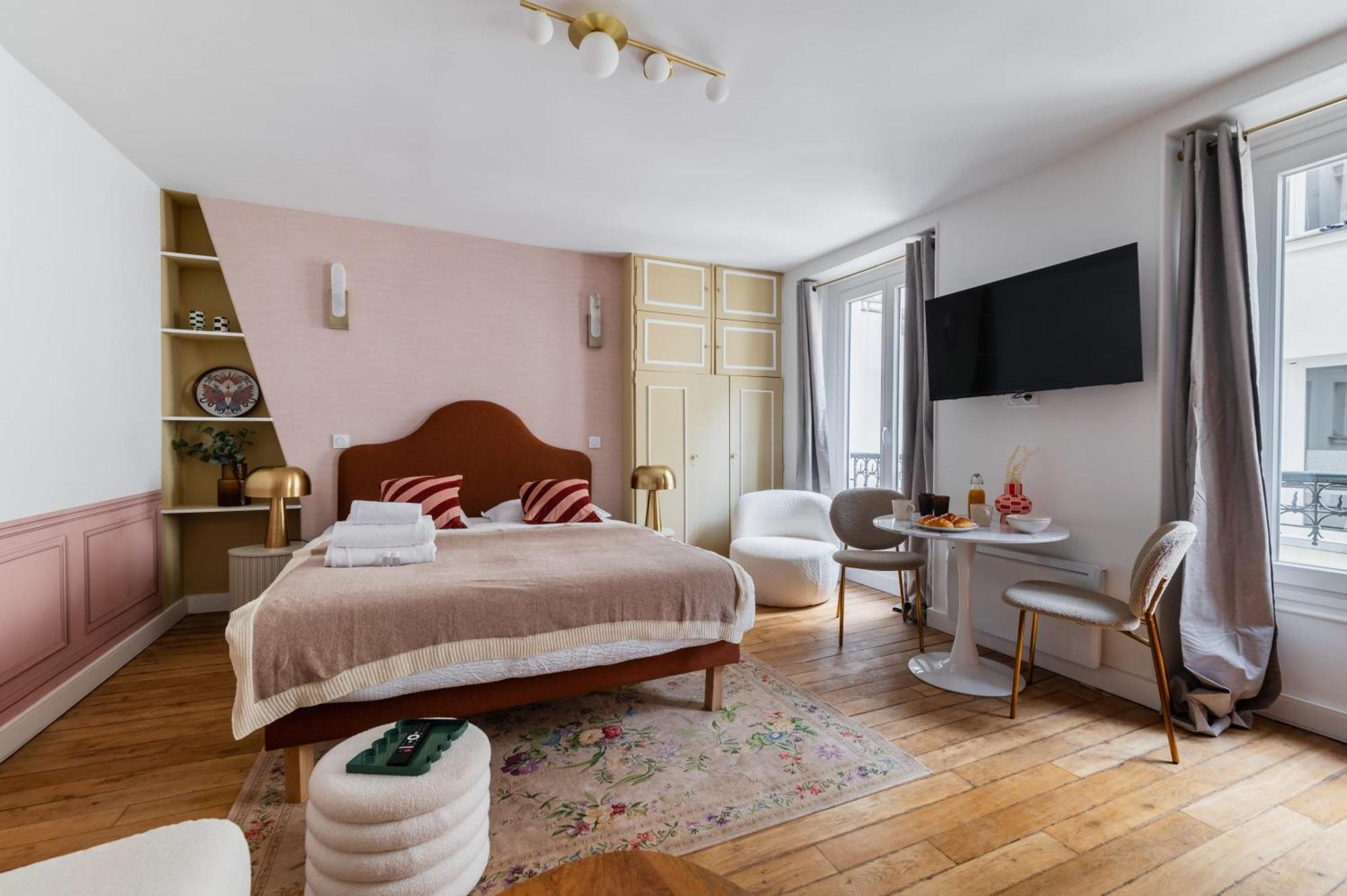 Grand Studio Refait A Neuf Paris 16 - 4P - Flat-Guest Dış mekan fotoğraf